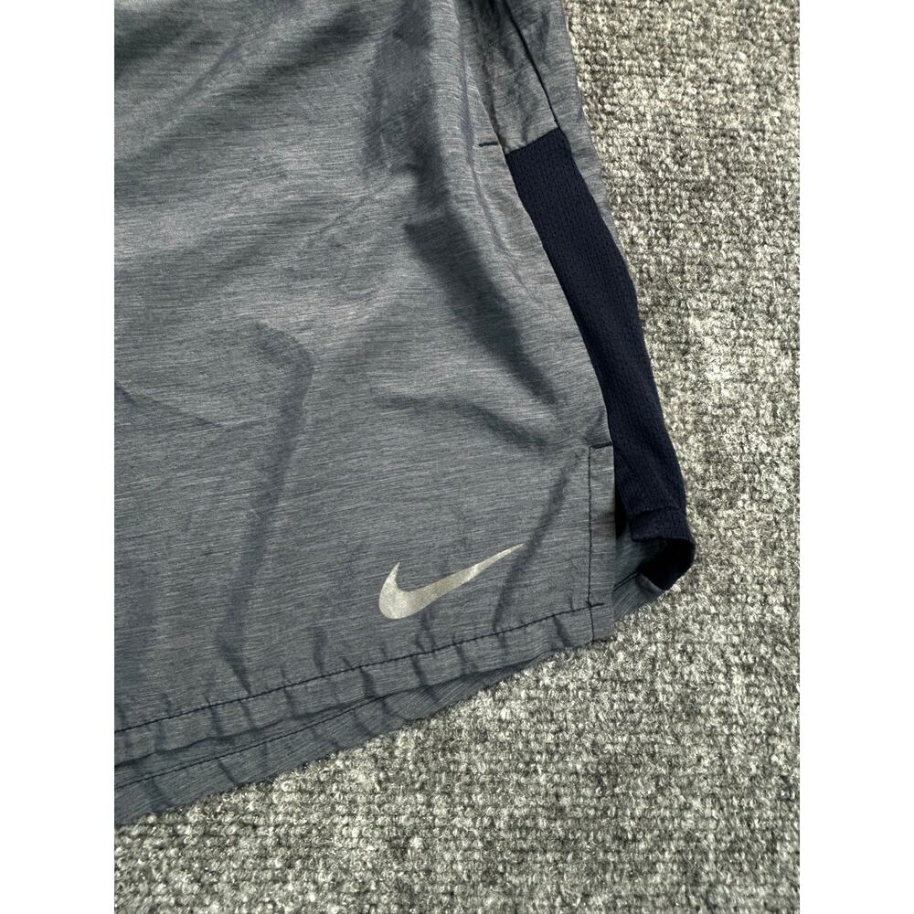 Nike Dri-FIT Running Shorts Men's Medium Gray Athletic Gym Training Lined Shorts - Picture 4 of 7